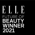 elle beauty award badge